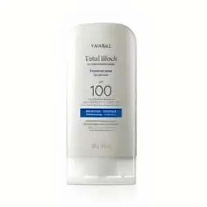 Protector solar Total Block Yanbal SPF 100 para rostro y cuerpo 80 g.
