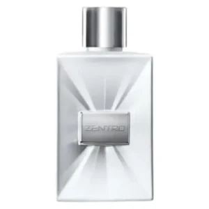 Frasco de Zentro Perfume Yanbal para hombre de 75 ml sobre fondo elegante.