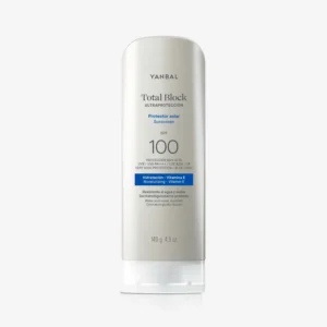 Protector solar Total Block Yanbal SPF 100 Jumbo 140 g para mujer y hombre.